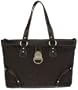 Xoxo Emerge Large Tote Handbag (Black / Grey)