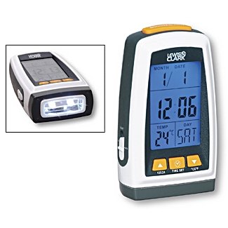 Lewis N. Clark Travel Products Digital Flashlight Clock