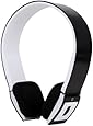HDE Rechargeable Bluetooth Music Headphones Online Video Game Chat Headset for PS3 (Black)