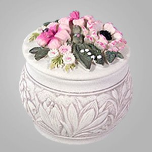 Arcadian Pink Round Box