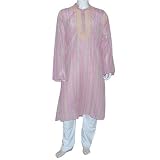 Men Kurta Pajama Summer Clothes Evening Fashion of India Size L (chgkp038)