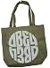 Abba Tote Army Green Bag By Obey Clothing - Ships in ''24'' Hours!
