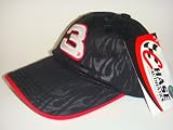 NASCAR Dale Earnhardt Sr. #3 Black Flame Buckle back Cap
