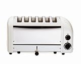Dualit 60189 Vario Toaster 6 Scheiben, weiß