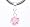 Birthstone Spacer Bead Charm (June Dangle Pink 9mm)