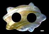 Women's Mother of Pearl Sarong Tie by 1 World Sarongs - Turtle