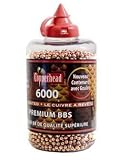 Crosman Copperhead 6000 Copper Coated BBs in a Bottle