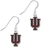 Indiana Hoosiers School Charm Earrings