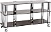 Electronics : Optimum International Fusion AVFF/3SLB 3 Shelf Television Stand
