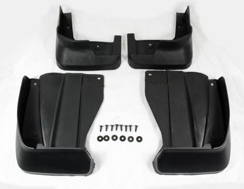 Black Auto parts 4PCS Mudguard Splash Guard Mud 