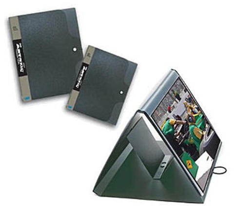 Itoya Easel Does-It Art Profolio (17 In. X 14 In.) *** Product Description: Itoya Easel Does-It Art Profolio- Size: 17 In. X 14 In.Presentation/Display Book Designed With An Integrated Easel Stand Which Eliminates The Need To Be Hand Held Or Laid ***