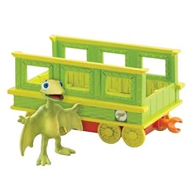  Dinosaur Train - Collectible Tiny With Train Car