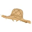 UPF 50+ Sun Beach Straw Raffia Hat Floppy Natural Tan