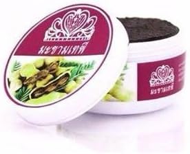 NEW Makam Tepee Tamarind Facial Mask Herbal Scrub Body Skin Care Whitening Spa 200 G. [Get Free Tomato Facial Mask]