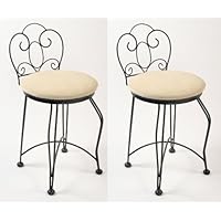 Corina Vanity Stool - 2 For 1!