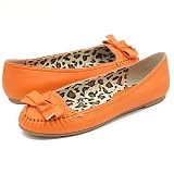 Qupid Roaming47 Flats 7.5 Orange