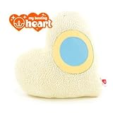 My Beating Heart, the Soothing Heartbeat You Can Feel. Sunny Bunny. Large Size, Chamomile Yellow & Sky Blue Color