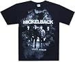 NICKELBACK - Cloudy Photo 2010 Tour - Black T-shirt