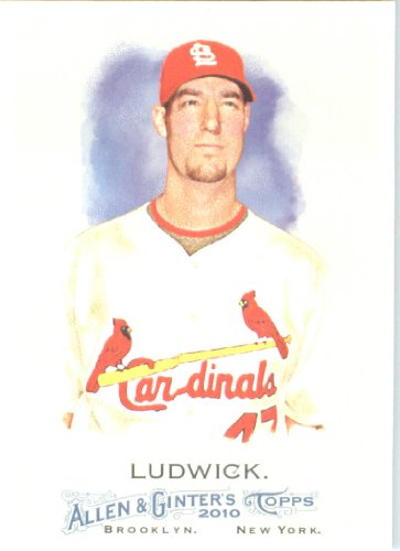 2010 Topps Allen & Ginter Baseball Card # 74 Ryan Ludwick - St. Louis Cardinals - MLB Trading Card in Screwdown Case