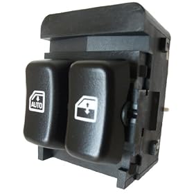 NEW 1995-99 Cavalier (2 door) Window Master Control Switch Chevrolet (1995 1996 1997 1998 1999 95 96 97 98 99 drivers, console, power, two door)