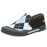 Rocket Dog Mens Haze Vulcanized Slip-on,Black/Blue Argyle,9 M
