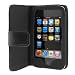 Folio Wallet Leather Case for Apple iPod Touch 3rd Generation (Black)