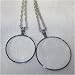 6X Silver Pendant Magnifier with Silver Chain