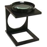 Large Folding 2x Magnifier Stamp Coin Magnifying Tool