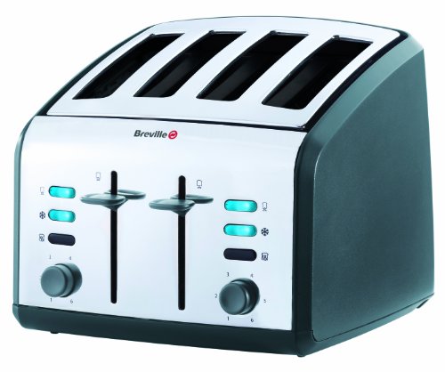 Breville VTT002 Polished Stainless Steel 4 Slice Toaster