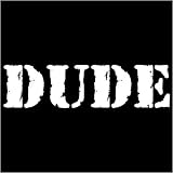 Youth Sweatshirt : Dude - Funny Distressed Print