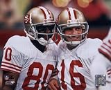 Jerry Rice / Joe Montana - Group Shot (#1) - Licensed Photo by PhotoFile (10x8)