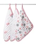 Muslin Washcloth Set - 3pk - Bathing Beauty