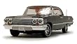 1/18-Scale Diecast 1963 Chevrolet Impala Hard Top - Black