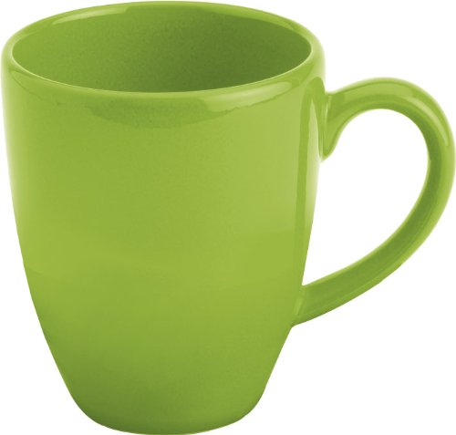 Waechtersbach Fun Factory II Jumbo Cafelatte Mugs, Green Apple, Set of 4