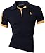 jeansian Mens Dress Casual Slim Fit Short Sleeve T-Shirts D313