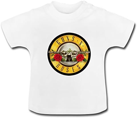 Fundeardk Baby Guns N Roses Bullet Diversified Design Classic T-Shirt White 18M