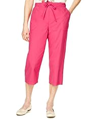 Classic Collection Pure Cotton Cropped Rugby Trousers