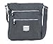 Suvelle Lightweight Go-Anywhere Travel Everyday Crossbody Bag Multi Pocket Shoulder Handbag 20103