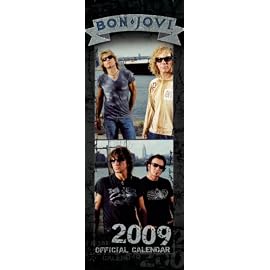 Bon Jovi Slim Calendar 2009