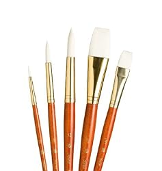 Princeton Brush W/Taklon/Round 2,8,12 Stk 3/4, Wash 1/2
