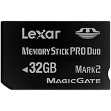 Lexar メモリースティック PRO Duo Mark2 32GB PLATINUM II LMSPD032GBCLAT [海外パッケージ品]