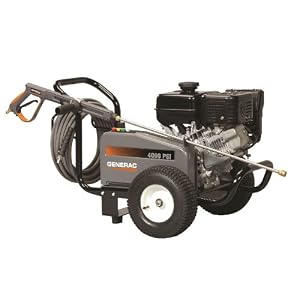 Buy Generac 6230 4,000 PSI 3.4 GPM Gas Powered Contractor Power Washer with best Review 415uVJGCLSL. SL500 AA300 Buy Generac 6230 4,000 PSI 3.4 GPM Gas Powered Contractor Power Washer with best Review