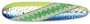 Michigan Stinger Stingray Spoons Color: NSH77 (Blue Dolphin)