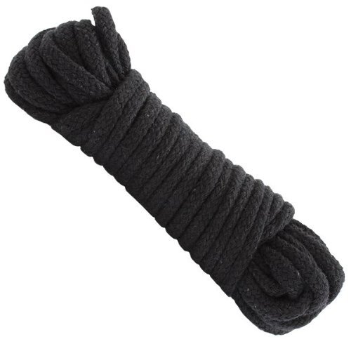 SUMERSHA Japanese Bondage Rope Cotton Rope (black)