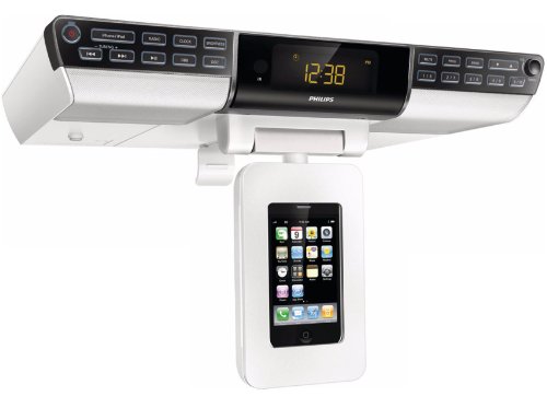 Philips Under the Cabinet Mounting Docking Station for iPhone,iPod