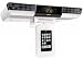 Philips Under the Cabinet iPhone & iPod Docking Station - Space Saving Mounting Dock & Kitchen Clock AM / FM Digital Tuner Stereo Radio with 20 Station Presets, Bass Reflex Speakers, Dynamic Bass Boost, Digital Sound Control, 4 Preset Sound Effects, Cooking Timer, Buzzer Alarm & Magnetic Remote Control