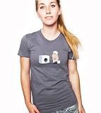 Pure laine par nesk - Tee shirt Femme, American Apparel