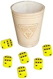 Teepe Sportverlag 13380 - Alemannia Aachen W�rfelbecher mit 6 W�rfel