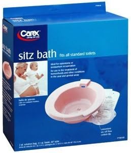 SITZ BATH BOX RUBBERMAID P708 1 per pack by APEX-CAREX HEALTHCARE *** by CAREX HEALTHCARE ***