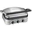Cuisinart GR-4 Griddler Stainless-Steel 4-in-1 Grill/Griddle and Panini Press